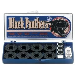 Shorty's Black Panther Abec 5 Bearings - Blue