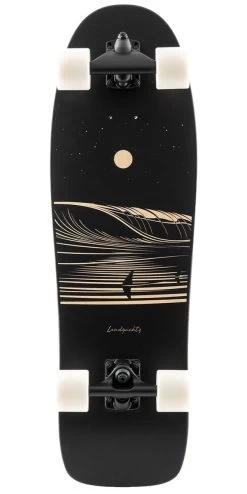 Landyachtz Surf Life Dark Wave Pre-Built Longboard Complete