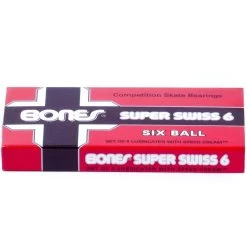 Bones Super Swiss 6 Bearings - Blue -Snow Warm Clothing bones super swiss 6 bearings 3