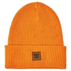 DC Shoes Men's Sight Beanie -Snow Warm Clothing dcs adyha04115 orange popsicle