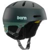 Bern Macon 2.0 MIPS Helmet - 2022 Model -Snow Warm Clothing fw22 bernmips matte retro forest green