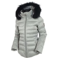 Sunice Women's Fiona Jacket With Real Fur -Snow Warm Clothing fw22 sunice fiona silver