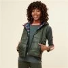 Krimson Klover Women's Vesta Reversible Hooded Vest -Snow Warm Clothing fw23 2050 312 studio 1036