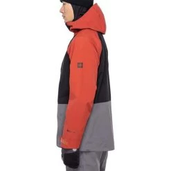 686 Men's GTX Core Shell Jacket -Snow Warm Clothing fw23 686 mensgtxcoreshelljacket brickredcolorblock 4