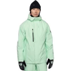 686 Men's GTX Core Shell Jacket -Snow Warm Clothing fw23 686 mensgtxcoreshelljacket keylime 1