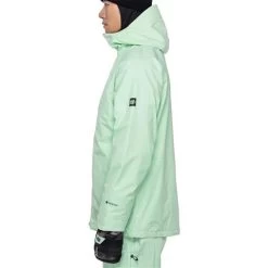 686 Men's GTX Core Shell Jacket -Snow Warm Clothing fw23 686 mensgtxcoreshelljacket keylime 2