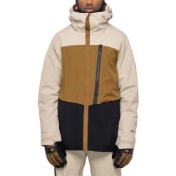 686 Men's 686 GTX GT Jacket -Snow Warm Clothing fw23 686 mensgtxgtjacket puttycolorblock 2
