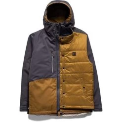 686 Men's Smarty 3-1 State Jacket -Snow Warm Clothing fw23 686 menssmarty3 1statejacket charcoalcolorblock 5