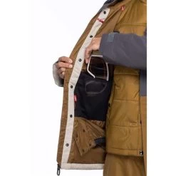 686 Men's Smarty 3-1 State Jacket -Snow Warm Clothing fw23 686 menssmarty3 1statejacket charcoalcolorblock 7