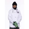 686 Men's Waterproof Coaches Jacket -Snow Warm Clothing fw23 686 menswaterproofcoachesjacket white 1