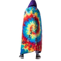 686 Waterproof Hooded Puffer Blanket -Snow Warm Clothing fw23 686 waterproofhoodedpufferblanket gratefuldeadpurpletiedye 3