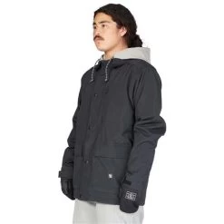 DC Shoes Men's Bandwidth Jacket -Snow Warm Clothing fw23 dc mensbandwidthjacket black 6