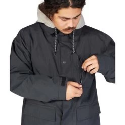 DC Shoes Men's Bandwidth Jacket -Snow Warm Clothing fw23 dc mensbandwidthjacket black 7