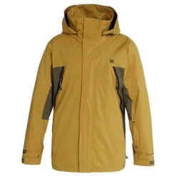 DC Shoes Men's Command 45K Jacket -Snow Warm Clothing fw23 dc menscommand45kjacket bronzemist 11