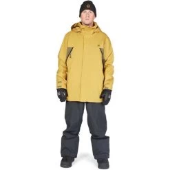 DC Shoes Men's Command 45K Jacket -Snow Warm Clothing fw23 dc menscommand45kjacket bronzemist 5