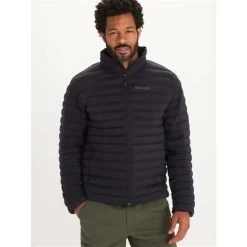 Marmot Men's Echo Featherless Jacket -Snow Warm Clothing fw23 marmot mensechofeatherlessjacket black 1