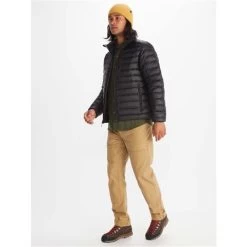 Marmot Men's Highlander Jacket -Snow Warm Clothing fw23 marmot menshighlanderjacket black 3