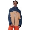 Obermeyer Men's Chandler Shell Jacket -Snow Warm Clothing fw23 obermeyer menschandlershelljacket dune 1