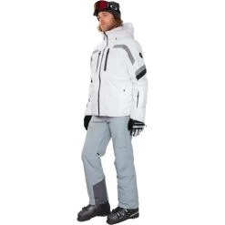 Obermeyer Men's Chroma Jacket -Snow Warm Clothing fw23 obermeyer menschromajacket white 4