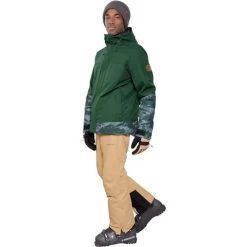 Obermeyer Men's Grommet Jacket -Snow Warm Clothing fw23 obermeyer mensgrommetjacket ascent 5