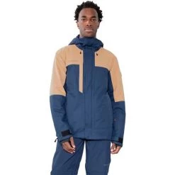 Obermeyer Men's Grommet Jacket -Snow Warm Clothing fw23 obermeyer mensgrommetjacket dune 1