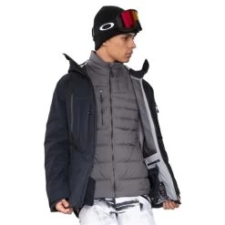 Obermeyer Men's Highlands Shell Jacket 24 Obermeyer Men's Highlands Shell Jacket -Snow Warm Clothing fw23 obermeyer menshighlandsshelljacket black 3