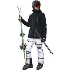 Obermeyer Men's Highlands Shell Jacket 25 Obermeyer Men's Highlands Shell Jacket -Snow Warm Clothing fw23 obermeyer menshighlandsshelljacket black 4