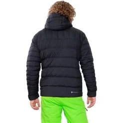 Obermeyer Men's Klaus Down Hoody -Snow Warm Clothing fw23 obermeyer mensklausdownhoody black 2