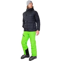 Obermeyer Men's Klaus Down Hoody -Snow Warm Clothing fw23 obermeyer mensklausdownhoody black 6