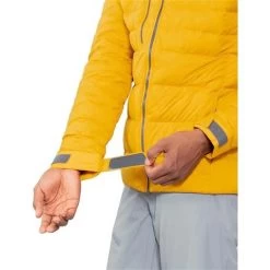 Obermeyer Men's Klaus Down Hoody -Snow Warm Clothing fw23 obermeyer mensklausdownhoody goldenhour 3