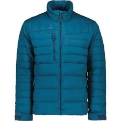 Obermeyer Men's Klaus Down Jacket -Snow Warm Clothing fw23 obermeyer mensklausdownjacket blueagave 5