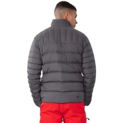 Obermeyer Men's Klaus Down Jacket -Snow Warm Clothing fw23 obermeyer mensklausdownjacket coal 2