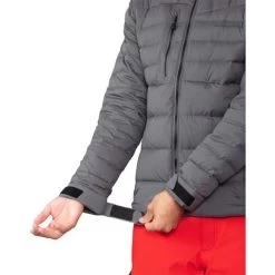 Obermeyer Men's Klaus Down Jacket -Snow Warm Clothing fw23 obermeyer mensklausdownjacket coal 3