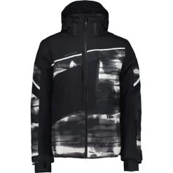 Obermeyer Men's Kodiak Jacket -Snow Warm Clothing fw23 obermeyer menskodiakjacket blackout 5