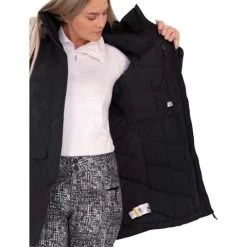 Obermeyer Women's Sojourner Down Jacket -Snow Warm Clothing fw23 obermeyer womenssojournerdownjacket black 5