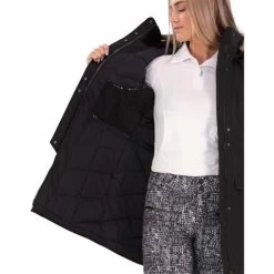 Obermeyer Women's Sojourner Down Jacket -Snow Warm Clothing fw23 obermeyer womenssojournerdownjacket black 6