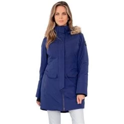 Obermeyer Women's Sojourner Down Jacket -Snow Warm Clothing fw23 obermeyer womenssojournerdownjacket navy 1