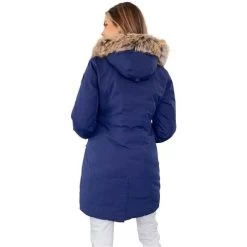 Obermeyer Women's Sojourner Down Jacket -Snow Warm Clothing fw23 obermeyer womenssojournerdownjacket navy 2