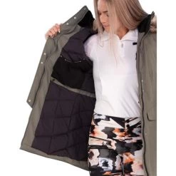 Obermeyer Women's Sojourner Down Jacket -Snow Warm Clothing fw23 obermeyer womenssojournerdownjacket prophecy 5