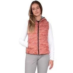 Obermeyer Women's Zoe Reversible Down Vest -Snow Warm Clothing fw23 obermeyer womenszoereversibledownvest rosedust
