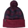 Patagonia Powder Town Beanie -Snow Warm Clothing fw23 patagonia powdertownbeanie evergreengrowthwaxred