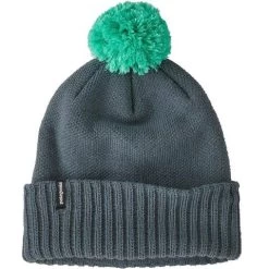 Patagonia Powder Town Beanie -Snow Warm Clothing fw23 patagonia powdertownbeanie plumegrey