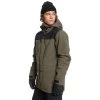 Quiksilver Men's Fairbanks Jacket -Snow Warm Clothing fw23 quiksilver mensfairbanksjacket grapeleaf 1