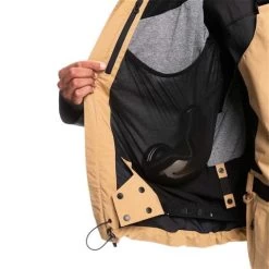 Quiksilver Men's Forever Stretch Gore-Tex Jacket -Snow Warm Clothing fw23 quiksilver mensforeverstretchgoretexjacket tannin 4