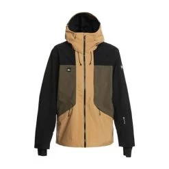 Quiksilver Men's Forever Stretch Gore-Tex Jacket -Snow Warm Clothing fw23 quiksilver mensforeverstretchgoretexjacket tannin 6