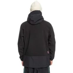 Quiksilver Men's Live For The Ride -Snow Warm Clothing fw23 quiksilver menslivefortheride trueblack 3