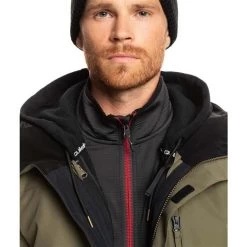 Quiksilver Men's Mission 3-in-1 Jacket -Snow Warm Clothing fw23 quiksilver mensmission3in1jacket grapeleaf 5