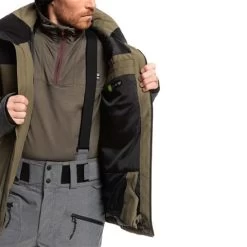Quiksilver Men's Mission Plus Jacket 10 Quiksilver Men's Mission Plus Jacket -Snow Warm Clothing fw23 quiksilver mensmissionplusjacket grapeleaf 4