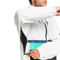 Quiksilver Men's Steeze Jacket 10 Quiksilver Men's Steeze Jacket -Snow Warm Clothing fw23 quiksilver menssteezejacket snowwhite 4