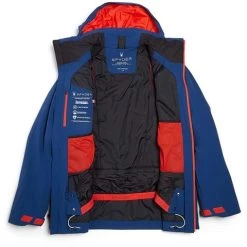 Spyder Men's Avid Jacket -Snow Warm Clothing fw23 spyder mensavidjacket abyssvolcano 5